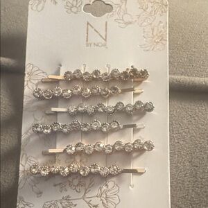 Gold and Silver Hair Clips
